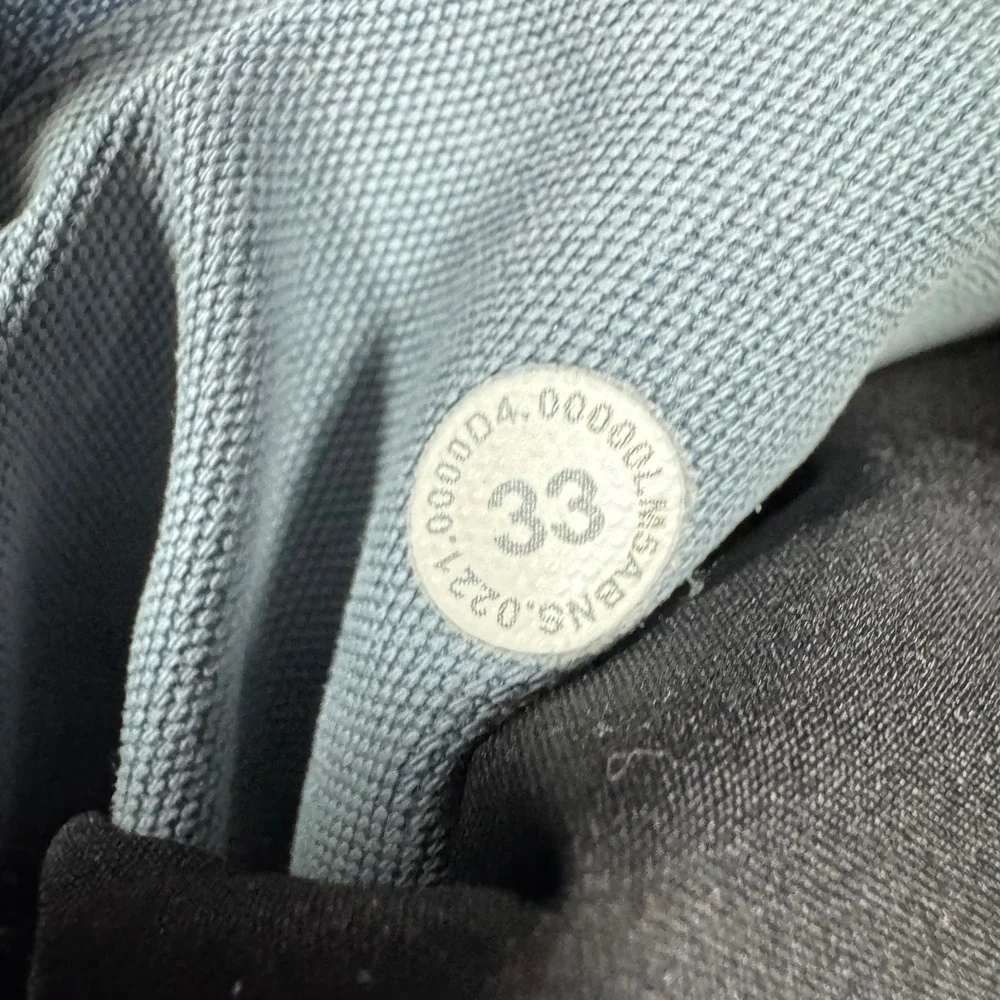 Lululemon ABC Pant Slim 5 Pocket Technical Canvas Slate Blue Grey Mens 33
